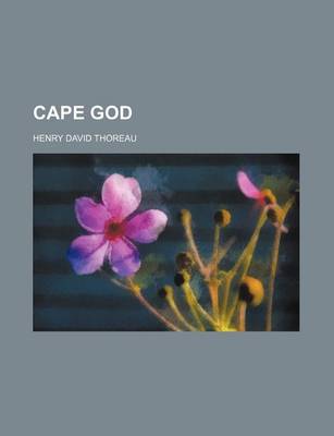 Book cover for Cape God