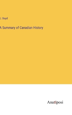 Book cover for A Summary of Canadian History