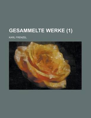 Book cover for Gesammelte Werke (1)