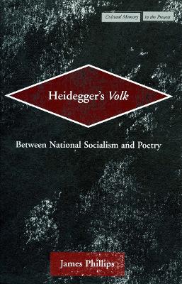 Book cover for Heidegger’s Volk