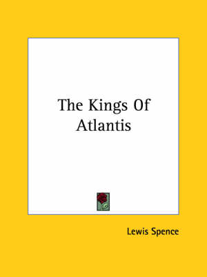 Book cover for The Kings of Atlantis