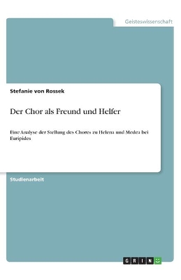 Book cover for Der Chor als Freund und Helfer