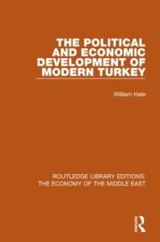 Cover of The Political and Economic Development of Modern Turkey