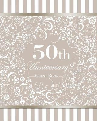 Book cover for 50th Anniversary Guest Book