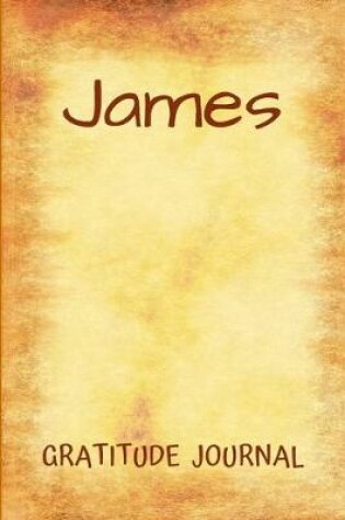 Cover of James Gratitude Journal