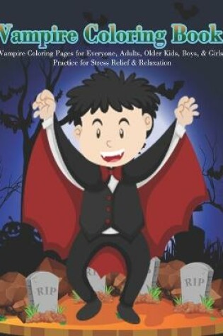 Cover of Vampire Coloring Book