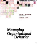 Book cover for Managing Organizational Behaviour