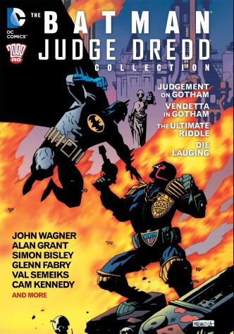 Book cover for The Batman/Judge Dredd Collection