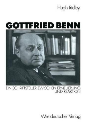 Cover of Gottfried Benn