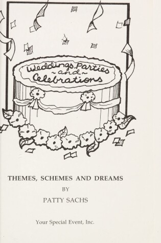 Cover of Weddings Parties and Celebrations