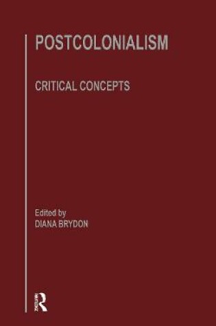 Cover of Postcolonlsm Crit Concepts V4