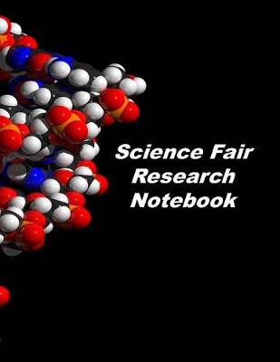 Book cover for Science Fair Research Notebook
