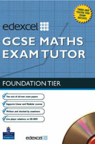 Cover of Edexcel GCSE Maths Exam Tutor: Foundation (Workbook and CD-ROM)