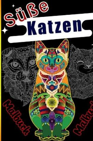 Cover of Malbuch süße Katzen