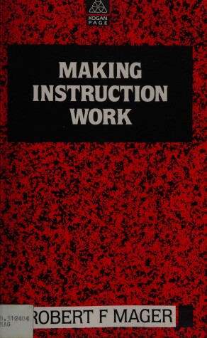 Book cover for Making Instruction Work