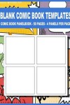 Book cover for Blank Comic Book Templates