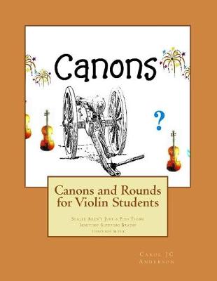 Book cover for Canons and Rounds for Violin Students