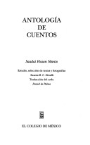 Cover of Antologia de Cuentos