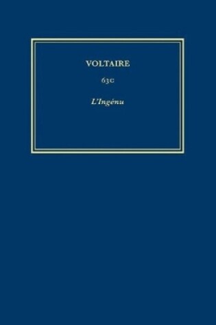 Cover of Œuvres complètes de Voltaire (Complete Works of Voltaire) 63C