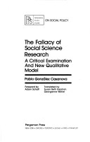 Book cover for Fallacy of Social Science Research