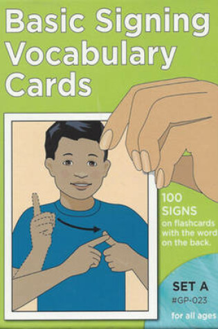 Cover of Vocabulary Cards: Set A (Green)