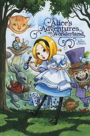 Cover of Alice's Adventures In Wonderland With Illustrations By JennyFrison