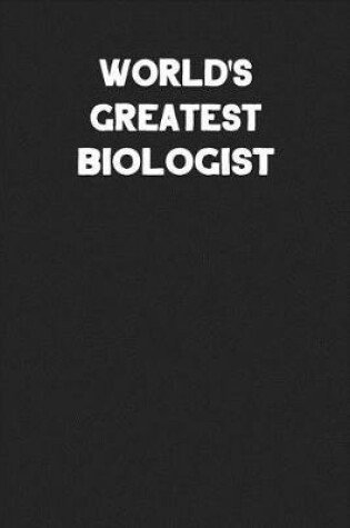 Cover of World's Greatest Biologist