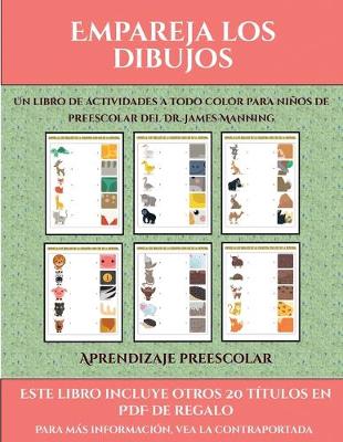 Cover of Aprendizaje preescolar (Empareja los dibujos)