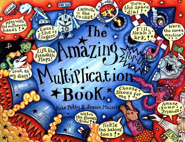 Book cover for The Amazing Pop-Up Multiplication Book