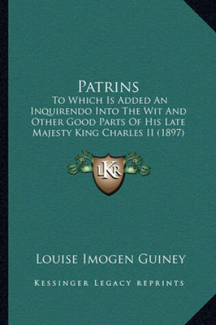 Cover of Patrins Patrins