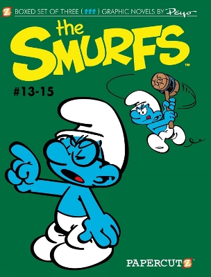 Book cover for The Smurfs Graphic Novels Boxed Set: Vol. #13-15