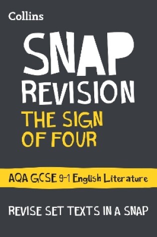 Cover of The Sign of Four: AQA GCSE 9-1 English Literature Text Guide