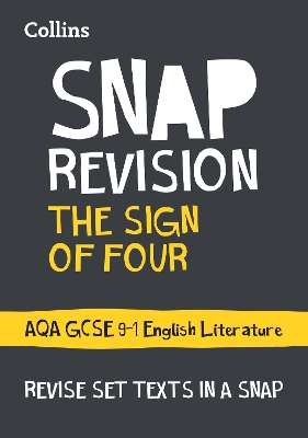 Book cover for The Sign of Four: AQA GCSE 9-1 English Literature Text Guide