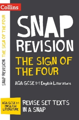 Cover of The Sign of Four: AQA GCSE 9-1 English Literature Text Guide