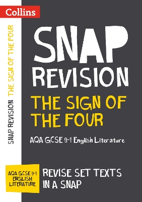 Book cover for The Sign of Four: AQA GCSE 9-1 English Literature Text Guide