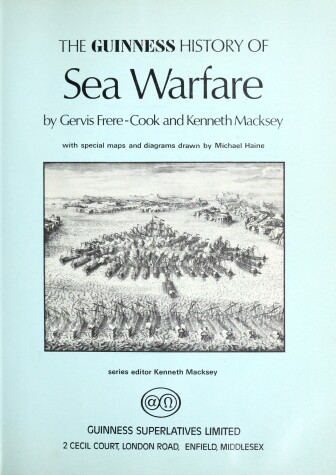 Book cover for Guinness History of Sea Warfare