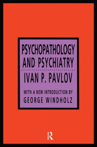 Cover of Psychopathology and Psychiatry