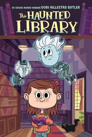 Book cover for The Haunted Library #1