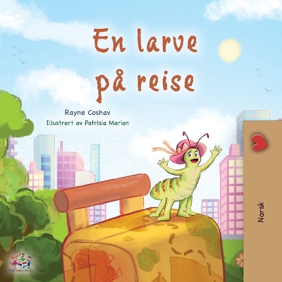 Cover of The Traveling Caterpillar (Norwegian Kids' Book)