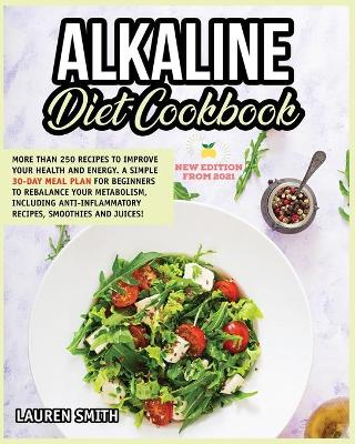 Book cover for Alkaline Diet Cookbook 2021