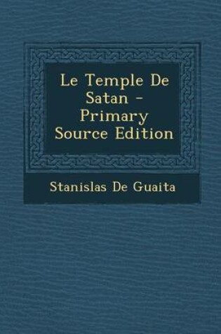 Cover of Le Temple de Satan