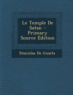 Book cover for Le Temple de Satan