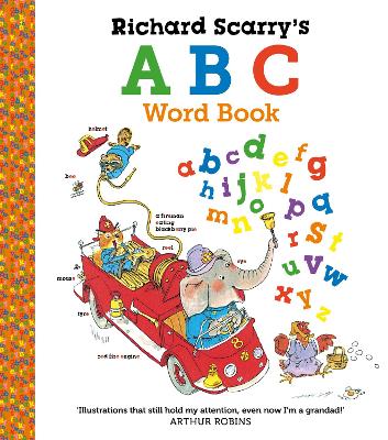 Book cover for Richard Scarry's ABC Word Book