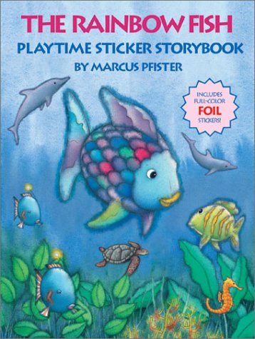 Book cover for The Rainbow Fish Playtime Sticker Storybook