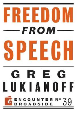 Book cover for Freedom from Speech