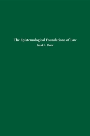 Cover of The Epistemological Foundations of Law