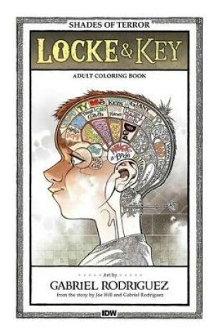 Cover of Locke & Key Shades of Terror Coloring Book