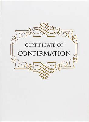 Cover of Abingdon Select Collection Certificate of Confirmation
