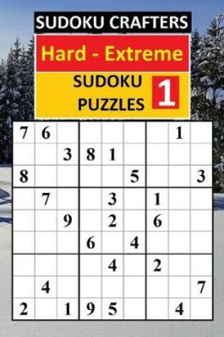 Cover of Hard - Extreme SUDOKU PUZZLES 1