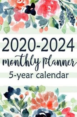 Cover of 5-Year Calendar Planner, 2020-2024 Monthly